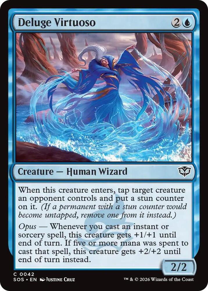 Deluge Virtuoso - 42 Normal - Secrets of Strixhaven