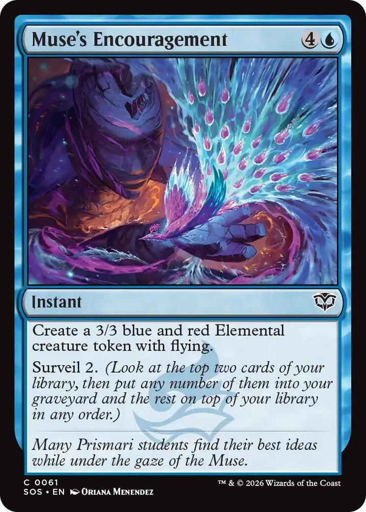 Muse's Encouragement - 61 Normal - Secrets of Strixhaven