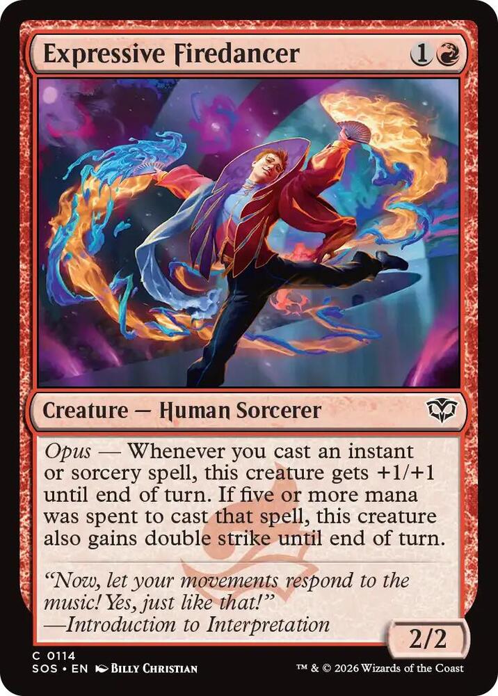 Expressive Firedancer - 114 Normal - Secrets of Strixhaven