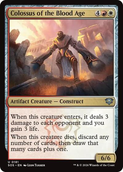 Colossus of the Blood Age - 181 Normal - Secrets of Strixhaven