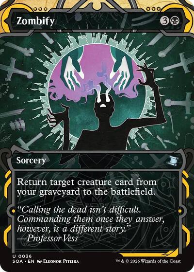 Zombify - 36 Normal - Secrets of Strixhaven: Mystical Archive
