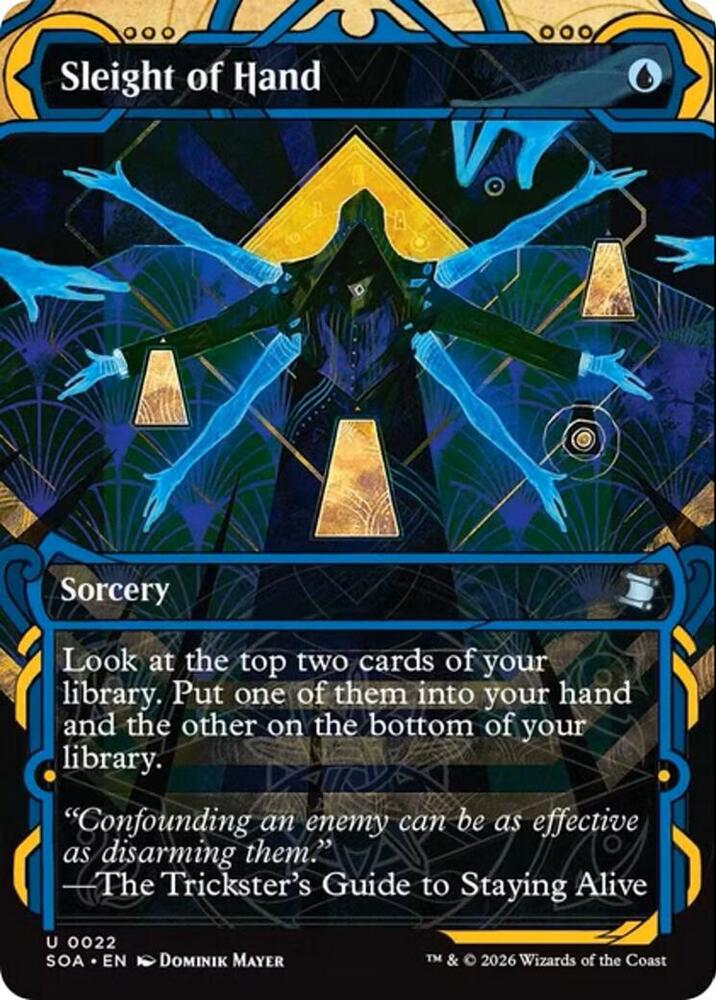 Sleight of Hand - 22 Normal - Secrets of Strixhaven: Mystical Archive