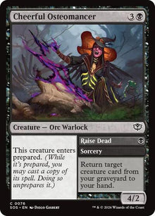 Cheerful Osteomancer - 76 Normal - Secrets of Strixhaven