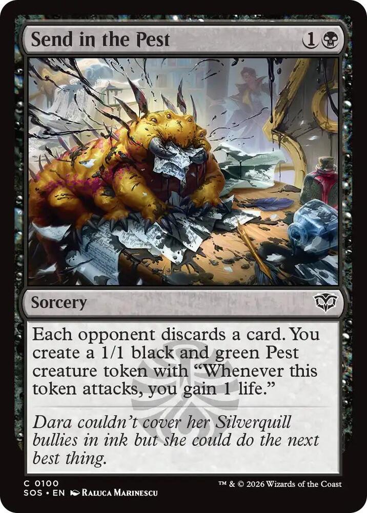 Send in the Pest - 100 Normal - Secrets of Strixhaven