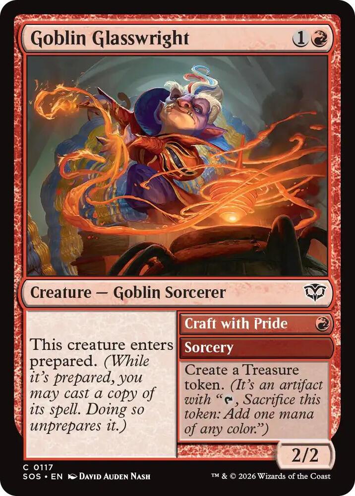 Goblin Glasswright - 117 Normal - Secrets of Strixhaven