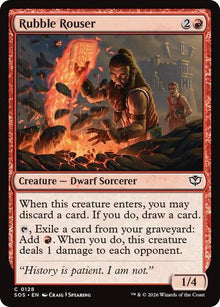 Rubble Rouser - 128 Normal - Secrets of Strixhaven