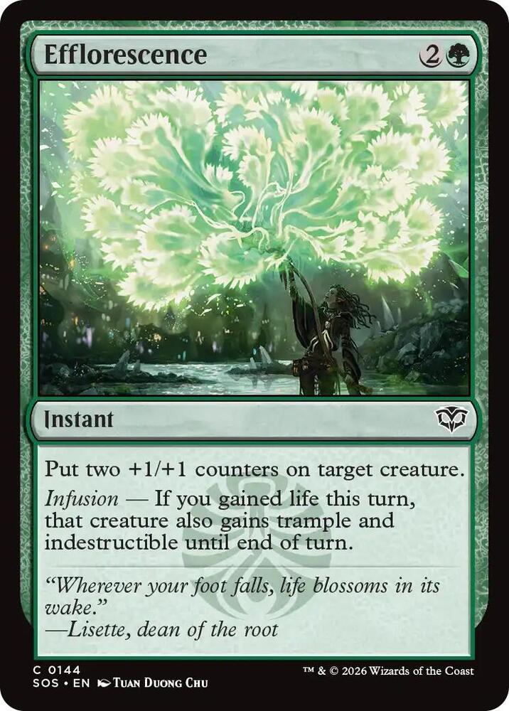 Efflorescence - 144 Normal - Secrets of Strixhaven