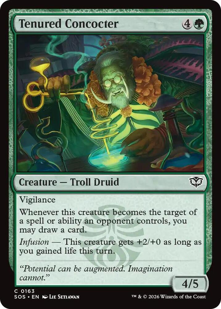 Tenured Concocter - 163 Normal - Secrets of Strixhaven