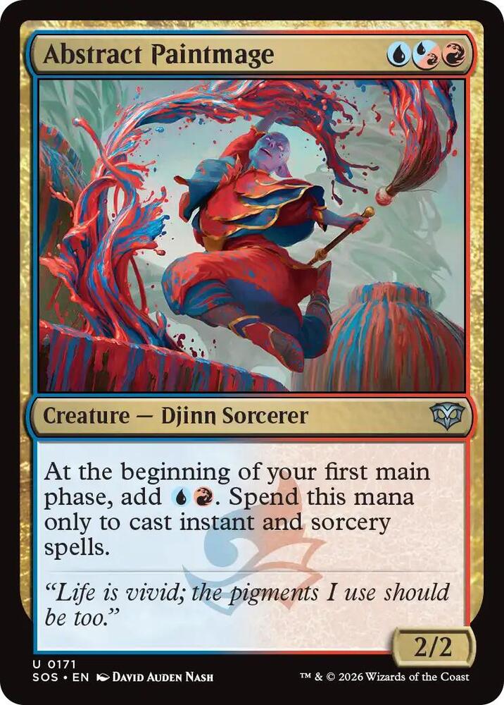 Abstract Paintmage - 171 Normal - Secrets of Strixhaven