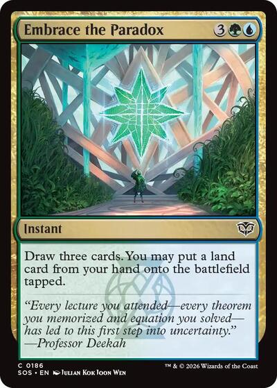 Embrace the Paradox - 186 Normal - Secrets of Strixhaven