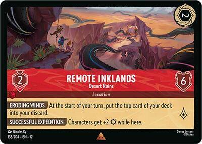 Remote Inklands - Desert Ruins - 135/204 - Wilds Unknown