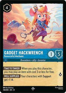 Gadget Hackwrench - Resourceful Mechanic - 145/204 - Wilds Unknown