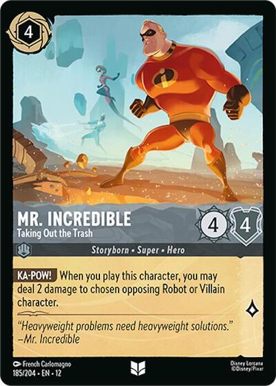 Mr. Incredible - Taking Out the Trash - 185/204 - Wilds Unknown