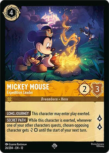 Mickey Mouse - Expedition Leader - 26/204 - Wilds Unknown