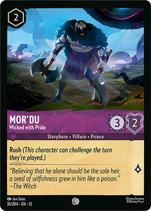 Mor'du - Wicked with Pride - 35/204 - Wilds Unknown