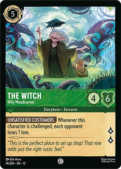 The Witch - Wily Woodcarver - 74/204 - Wilds Unknown