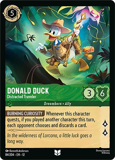Donald Duck - Distracted Traveler - 84/204 - Wilds Unknown
