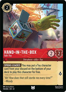 Hand-in-the-Box - Sid's Toy - 114/204 - Wilds Unknown