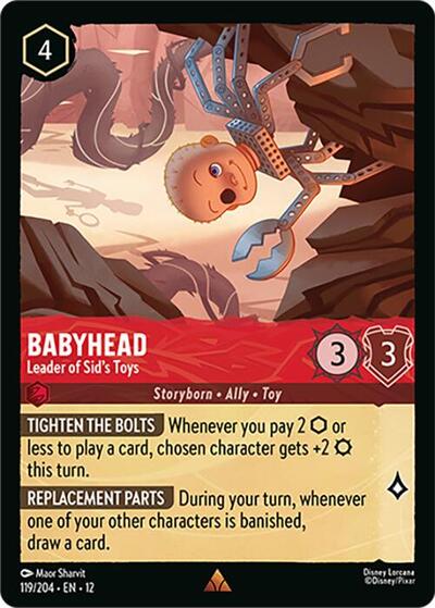 Babyhead - Leader of Sid's Toys - 119/204 - Wilds Unknown