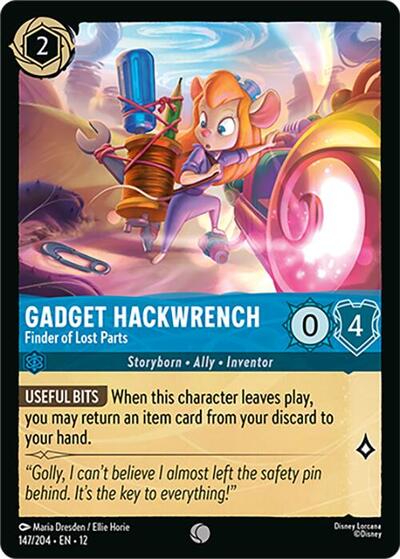Gadget Hackwrench - Finder of Lost Parts - 147/204 - Wilds Unknown