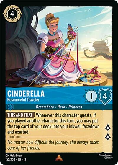 Cinderella - Resourceful Traveler - 155/204 - Wilds Unknown