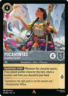 Pocahontas - Steadfast Traveler - 171/204 - Wilds Unknown