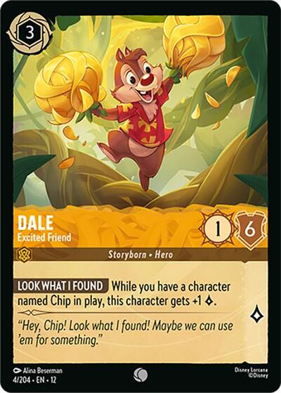 Dale - Excited Friend - 4/204 - Wilds Unknown