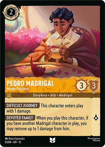 Pedro Madrigal - Family Patriarch - 5/204 - Wilds Unknown