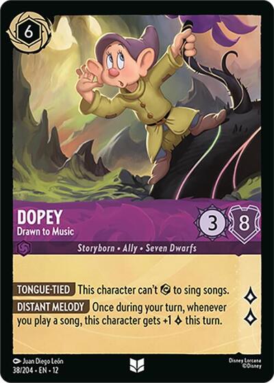Dopey - Drawn to Music - 38/204 - Wilds Unknown