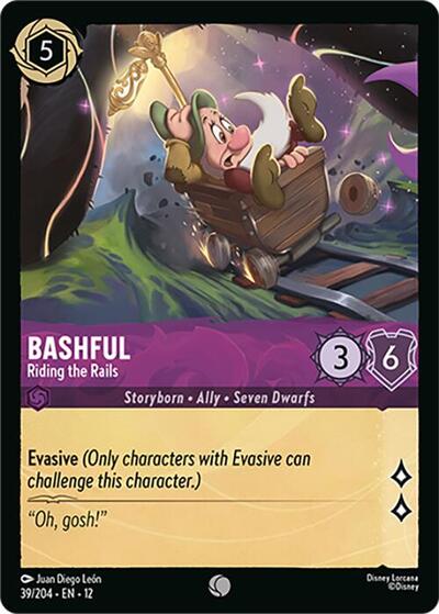 Bashful - Riding the Rails - 39/204 - Wilds Unknown