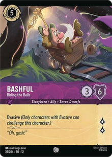 Bashful - Riding the Rails (Foil) - 39/204 - Wilds Unknown