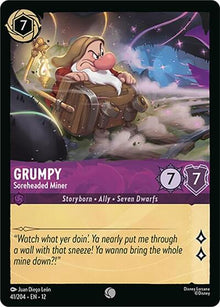 Grumpy - Soreheaded Miner - 41/204 - Wilds Unknown
