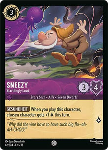 Sneezy - Startlingly Loud - 42/204 - Wilds Unknown