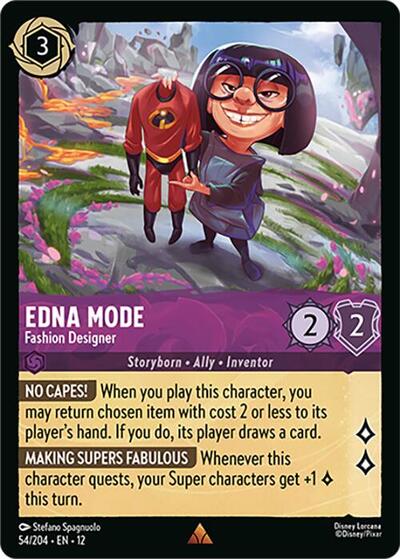 Edna Mode - Fashion Designer - 54/204 - Wilds Unknown