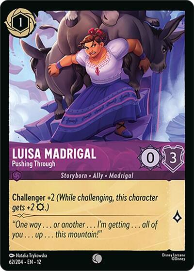 Luisa Madrigal - Pushing Through - 62/204 - Wilds Unknown