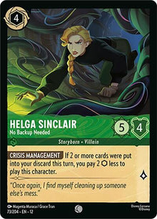 Helga Sinclair - No Backup Needed - 73/204 - Wilds Unknown