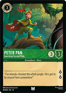Peter Pan - Searching Far and Wide - 81/204 - Wilds Unknown