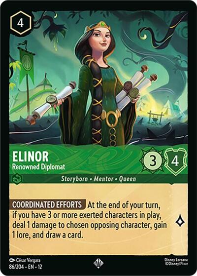 Elinor - Renowned Diplomat - 86/204 - Wilds Unknown