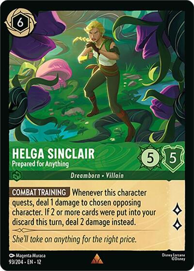 Helga Sinclair - Prepared for Anything - 93/204 - Wilds Unknown