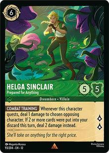 Helga Sinclair - Prepared for Anything - 93/204 - Wilds Unknown