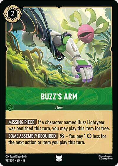 Buzz's Arm - 98/204 - Wilds Unknown