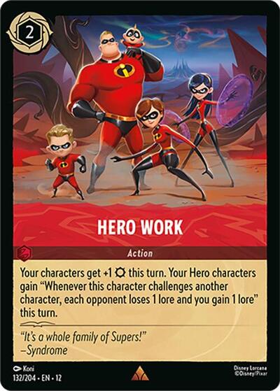 Hero Work - 132/204 - Wilds Unknown