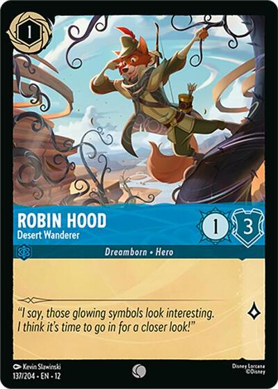 Robin Hood - Desert Wanderer - 137/204 - Wilds Unknown