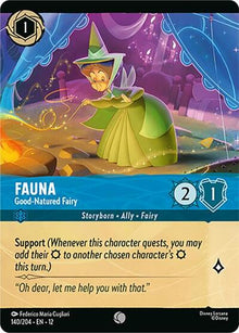 Fauna - Good-Natured Fairy (Foil) - 140/204 - Wilds Unknown