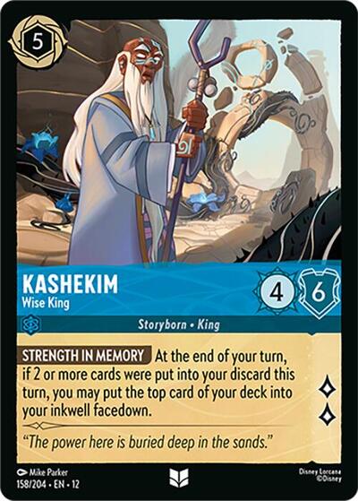 Kashekim - Wise King - 158/204 - Wilds Unknown