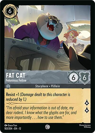 Fat Cat - Felonious Feline - 182/204 - Wilds Unknown