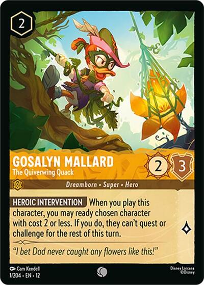 Gosalyn Mallard - The Quiverwing Quack - 1/204 - Wilds Unknown