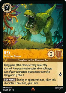 Rex - Protective Dinosaur - 10/204 - Wilds Unknown