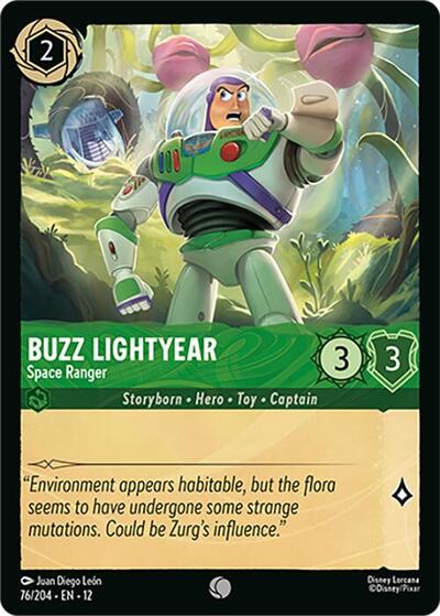 Buzz Lightyear - Space Ranger - 76/204 - Wilds Unknown