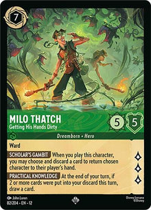 Milo Thatch - Getting His Hands Dirty - 82/204 - Wilds Unknown